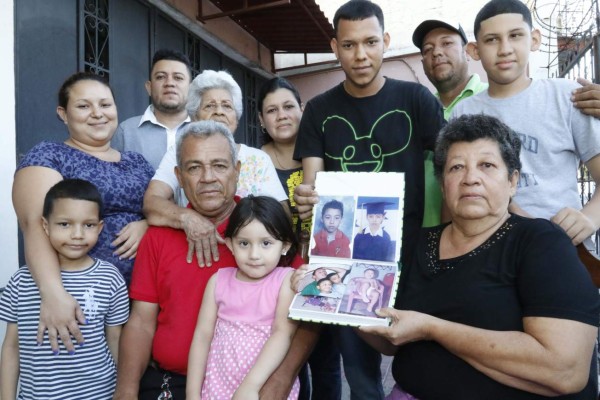 FOTOS: El álbum de la infancia de Danny Acosta en Honduras