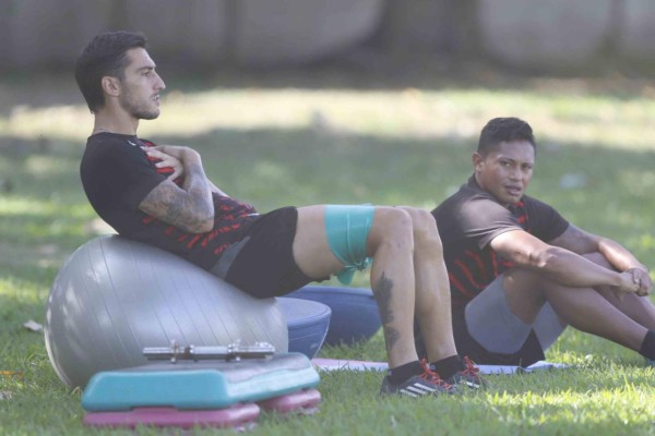 FOTOS: La forma en la que Luciano Ursino se está recuperando en Real España