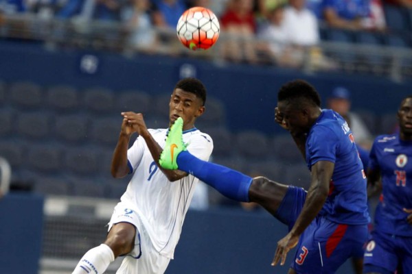 Imágenes de la derrota de Honduras ante Haití
