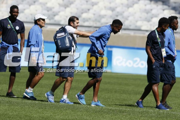 FOTOS: El entrenamiento de Honduras antes de enfrentar a Corea