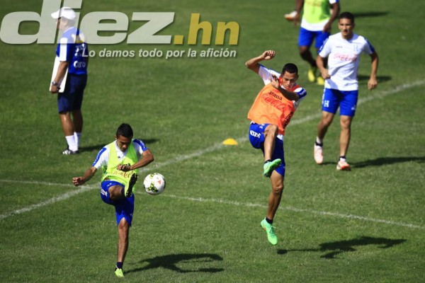Entrenamientos de la Selección de Honduras en Comayagua
