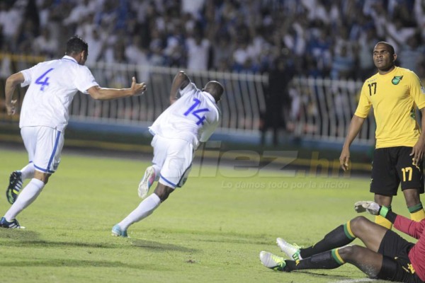 TOP: 11 inolvidables imágenes de los duelos Honduras-Jamaica