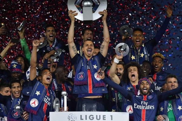 Así celebraron su título de campeón la Juventus y PSG en Europa