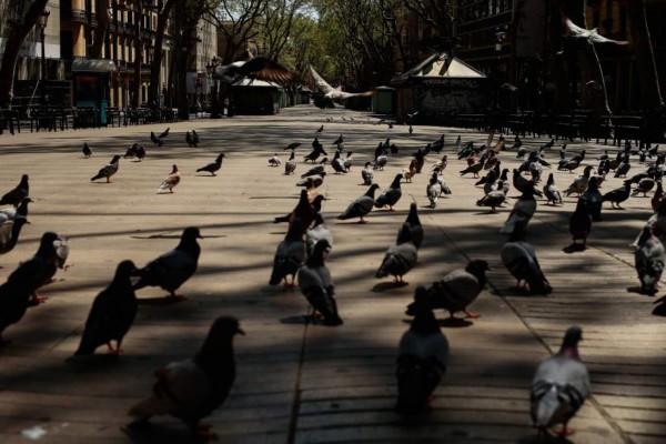 Coronavirus: La ciudad de Barcelona como nunca antes vista por culpa de la pandemia
