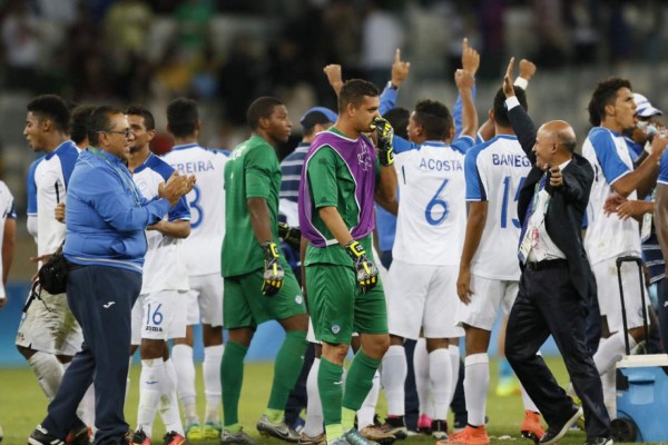Imágenes del momento histórico para Honduras tras pasar a semifinales en Río 2016