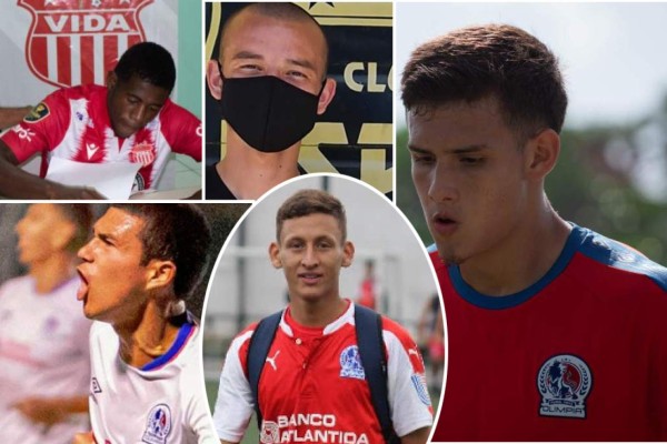 ¡Caras frescas! Los futbolistas hondureños que se estrenarán y otros que buscarán consolidarse en el Clausura 2021