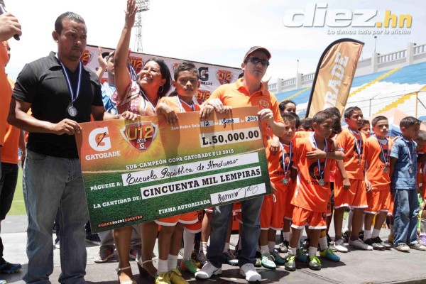San Antonio de Tela se corona campeón de Copa Gatorade Sub-12