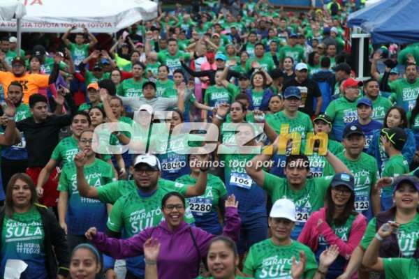 Gran fiesta: La belleza y todo el color que dejó la Sexta Maratón Sula 2017