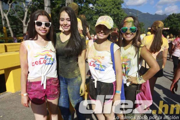 Las chicas mas bellas de el Colo Run 2014