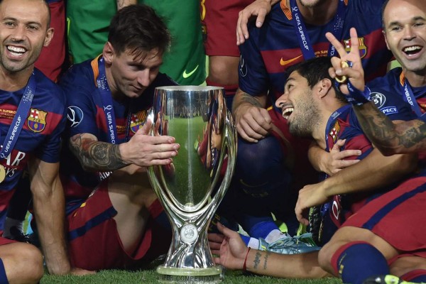 Barcelona se coronó campeón de la Supercopa de Europa