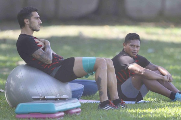 FOTOS: La forma en la que Luciano Ursino se está recuperando en Real España