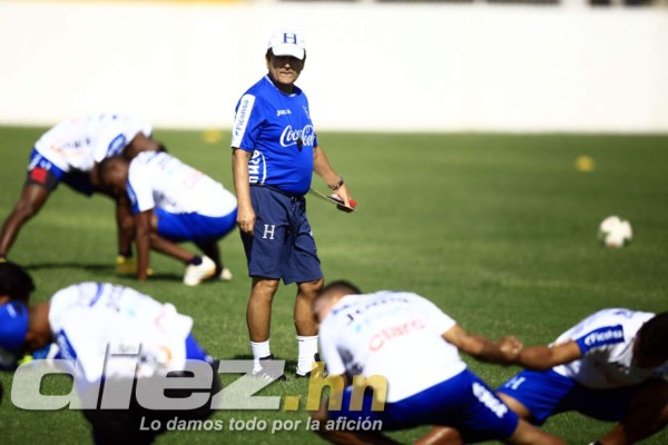 Entrenamientos de la Selección de Honduras en Comayagua