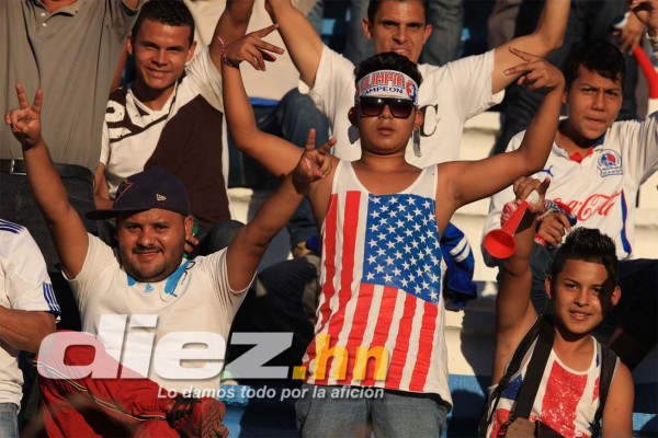 Ambiente en Tegucigalpa con el Olimpia-Herediano