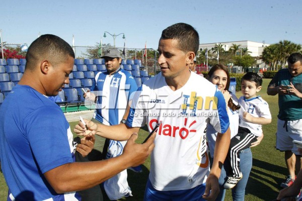 Copán Álvarez de cumpleaños y Cristiano visitando a la Selección de Honduras