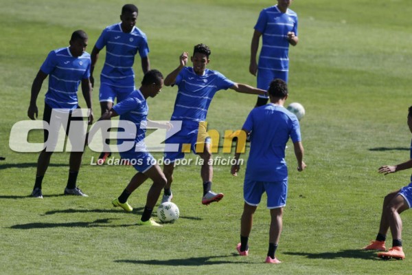 FOTOS: El entrenamiento de Honduras antes de enfrentar a Corea