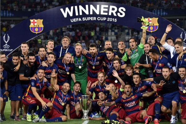 Barcelona se coronó campeón de la Supercopa de Europa