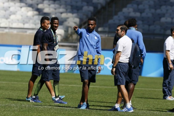 FOTOS: El entrenamiento de Honduras antes de enfrentar a Corea