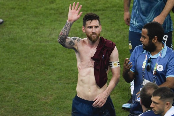 El jugador con el que Messi cambió camisa en el Argentina-Venezuela de la Copa América