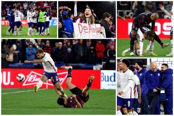 Estados Unidos vs México: las tremendas imágenes que dejó la batalla de titanes en Cincinnati