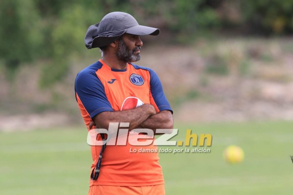FOTOS: La visita a Diego Vázquez, la caída de Vega y la alegría en el entrenamiento de Motagua