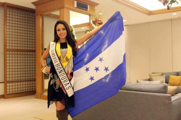 Sirey Morán, Miss Honduras Universo, la fan más guapa de Real España
