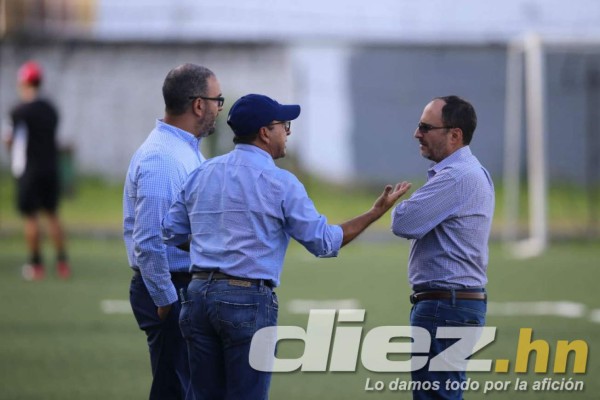 FOTOS: Tres caras nuevas en Olimpia, una renovación y descartan a un exReal España
