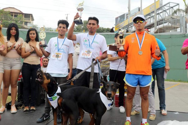 La carrera animalista fue un éxito en Tegucigalpa
