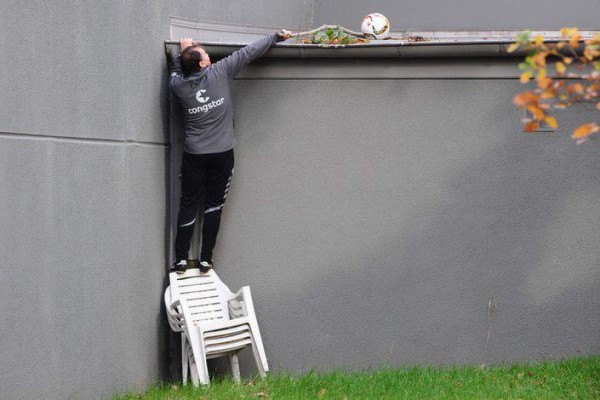 Bienvenidos al mundo desgarrador de balones perdidos