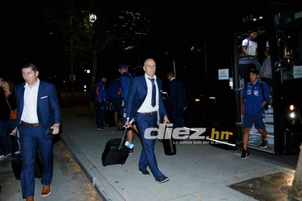 Rostros tristes, abatidos y un desertor: Así fue la llegada de Honduras a Los Ángeles