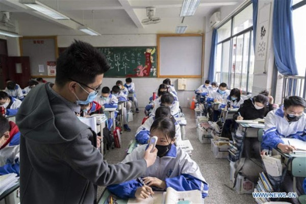 ¿Estamos preparados? Las imágenes del regreso a clases en escuelas de China