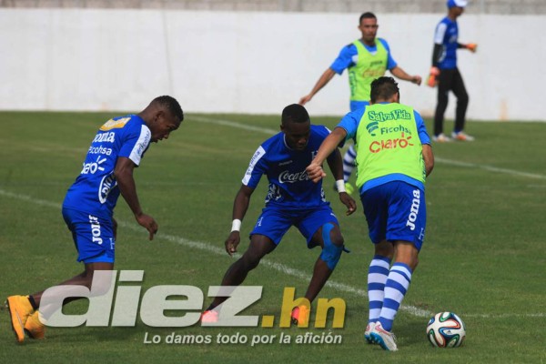 Entrenamientos de la Selección de Honduras en Comayagua