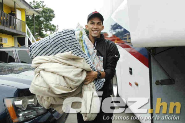 EN FOTOS: Real España viajó bien 'encobijado' a Tegucigalpa