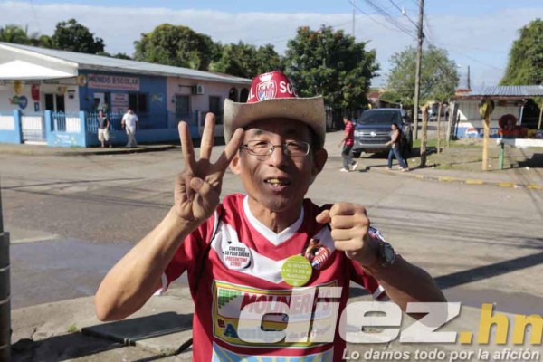 Ambiente de fiesta en Tocoa previo ala Gran Final