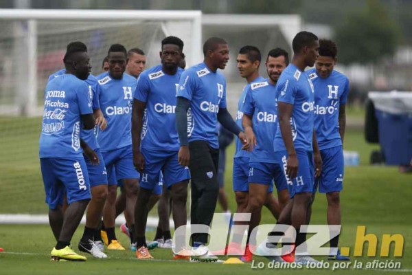 Honduras se prepara de cara al debut contra Estados Unidos