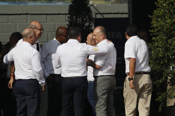 ¡Estuvo en El Birichiche! La visita de Gianni Infantino, presidente de FIFA, a Honduras