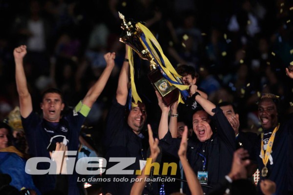 Motagua se corona campeón del fútbol hondureño