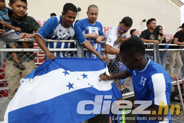Honduras se prepara en Houston previo a enfrentar a México