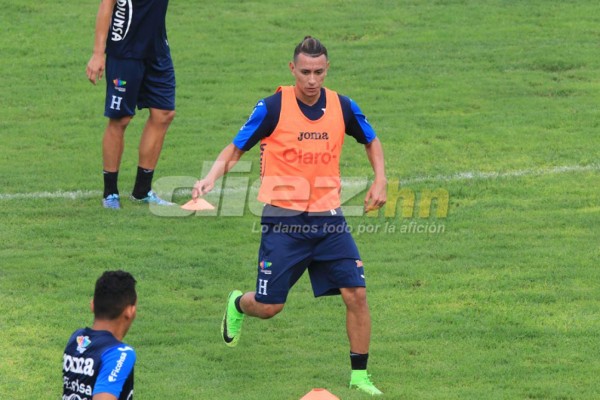 Las imágenes que dejó el primer entreno de Honduras de cara a la Copa Oro