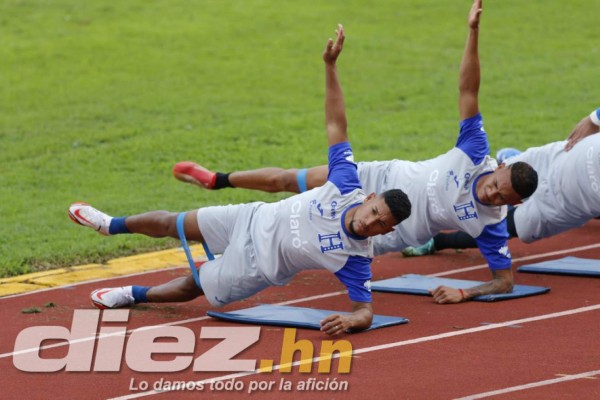 Así fue el primer entrenamiento de Honduras al mando del 'Bolillo' Gómez: Charla y lo que trabajaron