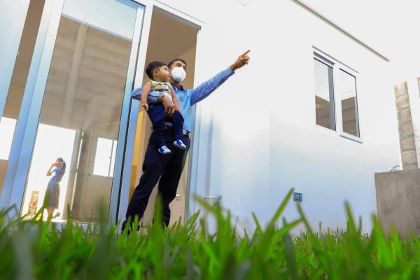 ¡Gran obra! Así son las viviendas que Nayib Bukele entregó a las familias afectadas por Eta y Iota &nbsp;&nbsp;&nbsp;