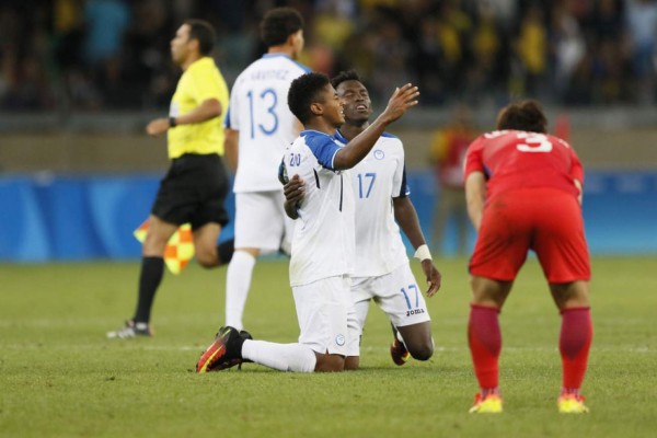 Imágenes del momento histórico para Honduras tras pasar a semifinales en Río 2016