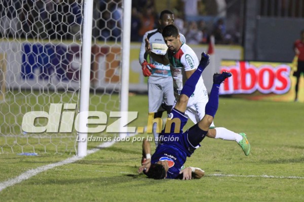 Las imágenes que no viste en televisión de la vuelta de repechaje en Honduras