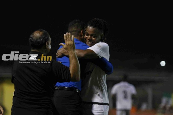 El sufrimiento y festejo de Luis Alvarado en la salvación del Honduras Progreso