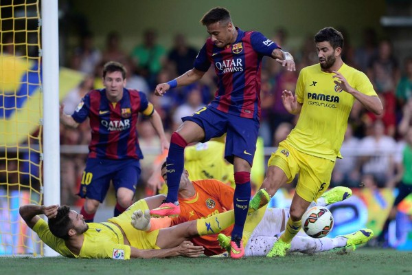 Barcelona venció 1-0 a Villarreal y es puntero de la Liga BBVA