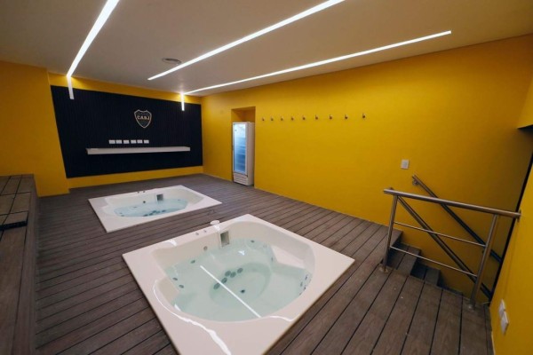 Uno de los mejores del mundo: Así son los nuevos vestuarios de Boca Juniors en La Bombonera