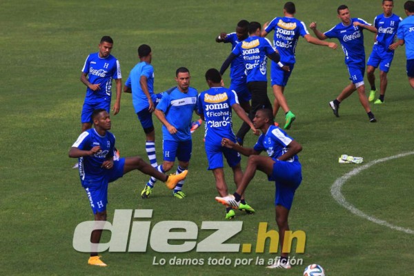 Entrenamientos de la Selección de Honduras en Comayagua
