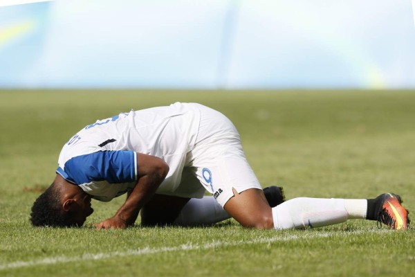 Fotos: Imágenes dramáticas de los jugadores de Honduras tras perder el bronce