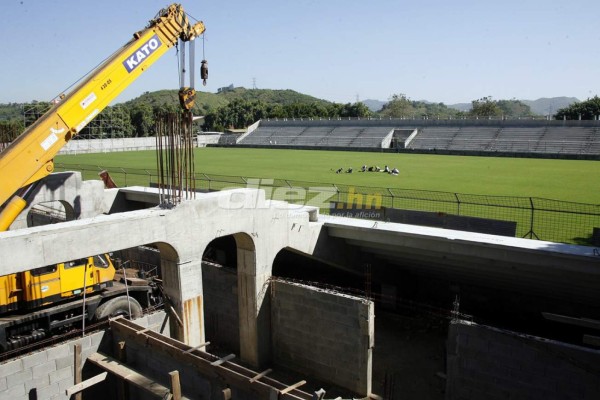 ¡Hace 15 años! Las bonitas imágenes de los primeras obras en el estadio Yankel Rosenthal