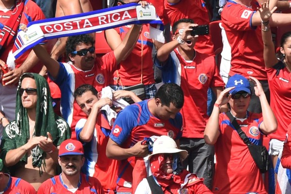 Las mejores imágenes del juego Costa Rica vs Italia.