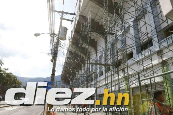 Una belleza: Así son las nuevas mejoras que realizan al estadio Morazán